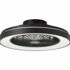 Luminaires Brilliant Ventilateur de plafond Brilliant Mazzaro LED Noir, 1 lumière, Télécommandes, Changeur de couleurs