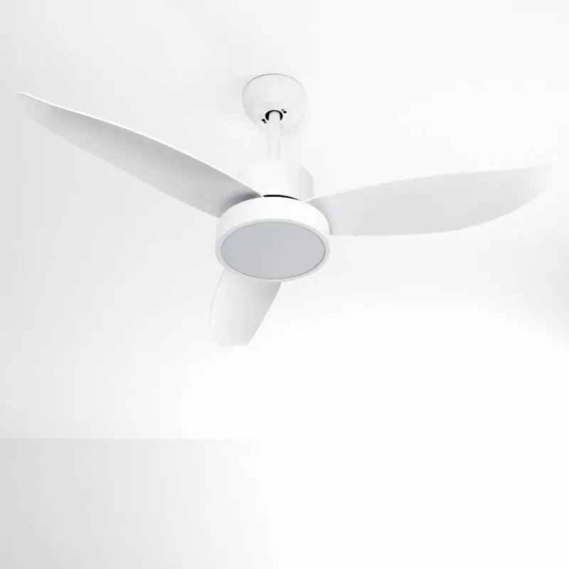 hofstein Ventilateur de plafond Doha LED Blanc, 1 lumière, Télécommandes