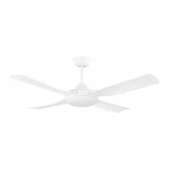 Luminaires Eglo Ventilateur de plafond Eglo BONDI 1 LED Blanc, 1 lumière