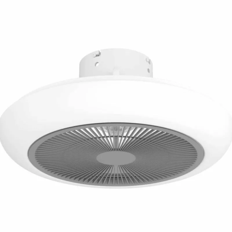Luminaires Eglo Ventilateur de plafond Eglo SAYULITA LED Gris, Blanc, 3 lumières