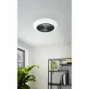 Luminaires Eglo Ventilateur de plafond Eglo SAYULITA LED Noir, Blanc, 3 lumières