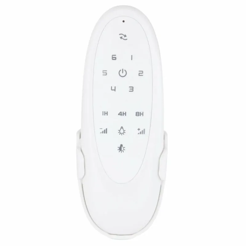 Luminaires Globo Lighting Ventilateur de plafond Globo VIVIANA LED Nickel mat, 1 lumière, Télécommandes