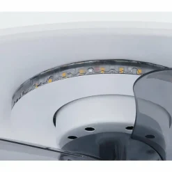 Luminaires Globo Lighting Ventilateur de plafond Globo JOEY LED Blanc, 1 lumière, Télécommandes