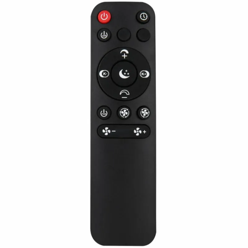 Luminaires Globo Lighting Ventilateur de plafond Globo LORIS LED Noir, 1 lumière, Télécommandes