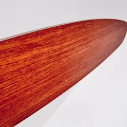 hofstein Ventilateur de plafond Gyllan Nickel mat, 1 lumière