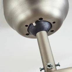 hofstein Ventilateur de plafond Hamnvik Nickel mat, 1 lumière