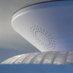 Luminaires Leuchten Direkt Ventilateur de plafond Leuchten Direkt DION LED Argenté, 1 lumière, Télécommandes, Changeur de couleurs