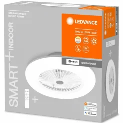 Luminaires Ledvance Ventilateur de plafond LEDVANCE Smart Blanc, 1 lumière, Télécommandes