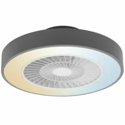 Luminaires Ledvance Ventilateur de plafond LEDVANCE Smart Gris, 1 lumière, Télécommandes