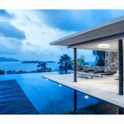 Luminaires Mantra Ventilateur de plafond Mantra HIMALAYA LED Blanc, 1 lumière, Télécommandes