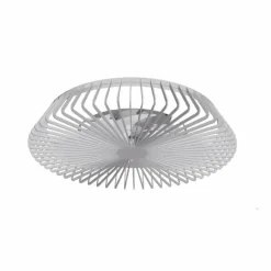 Luminaires Mantra Ventilateur de plafond Mantra HIMALAYA LED Argenté, 1 lumière, Télécommandes