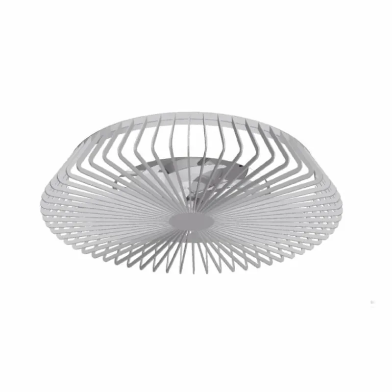Luminaires Mantra Ventilateur de plafond Mantra HIMALAYA LED Argenté, 1 lumière, Télécommandes