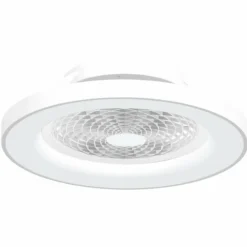 Luminaires Mantra Ventilateur de plafond Mantra TIBET LED Blanc, 1 lumière, Télécommandes