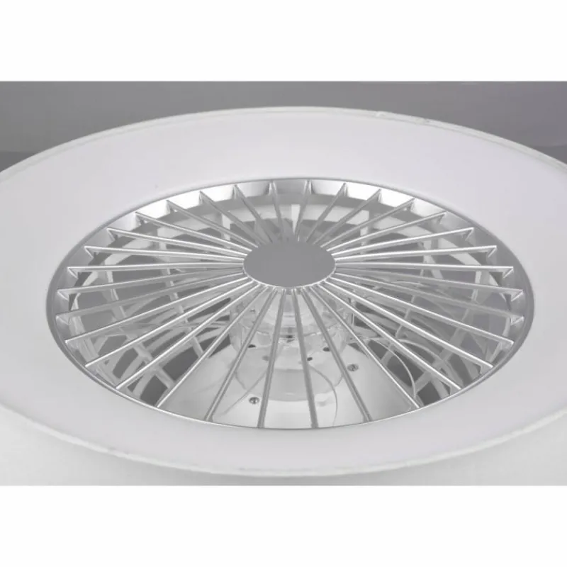 Luminaires Reality Ventilateur de plafond Reality Farsund LED Blanc, 1 lumière, Télécommandes