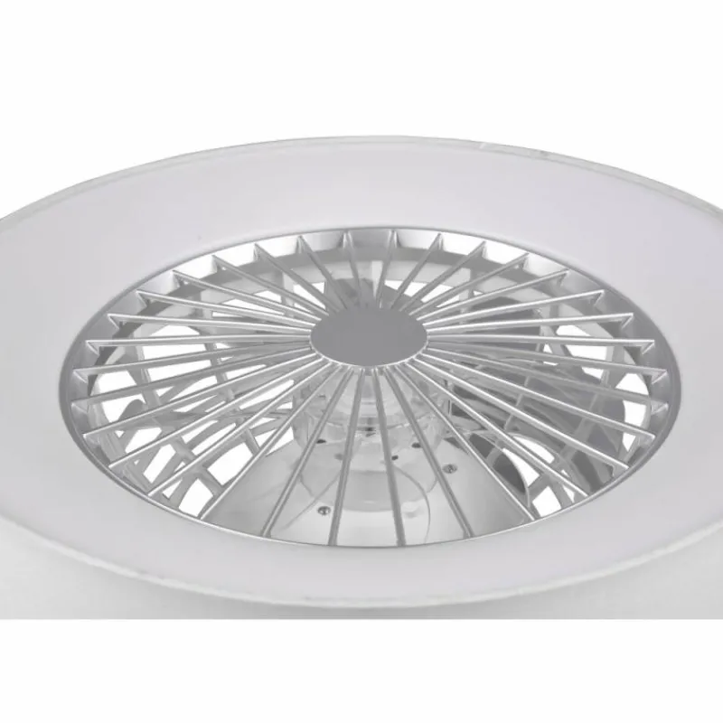 Luminaires Reality Ventilateur de plafond Reality Farsund LED Blanc, 1 lumière, Télécommandes