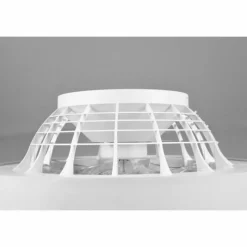 Luminaires Reality Ventilateur de plafond Reality Farsund LED Blanc, 1 lumière, Télécommandes