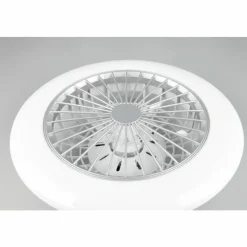 Luminaires Reality Ventilateur de plafond Reality Stralsund LED Titane, 2 lumières, Télécommandes