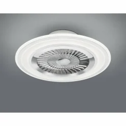 Luminaires Reality Ventilateur de plafond Reality Flaga LED Blanc, 1 lumière, Télécommandes
