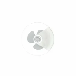 Luminaires Reality Ventilateur de plafond Reality Borgholm LED Blanc, 1 lumière, Télécommandes
