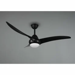 Luminaires Reality Ventilateur de plafond Reality Alesund LED Noir, 1 lumière, Télécommandes