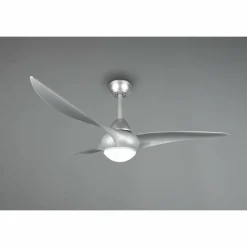 Luminaires Reality Ventilateur de plafond Reality Alesund LED Titane, 1 lumière, Télécommandes