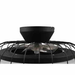 Luminaires Reality Ventilateur de plafond Reality Sandfjord LED Noir, 1 lumière, Télécommandes