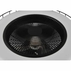 Luminaires Reality Ventilateur de plafond Reality Sandfjord LED Noir, 1 lumière, Télécommandes