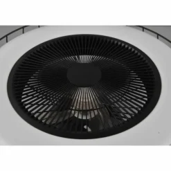 Luminaires Reality Ventilateur de plafond Reality Sandfjord LED Noir, 1 lumière, Télécommandes