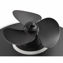 Luminaires Reality Ventilateur de plafond Reality Nybro LED Noir, 1 lumière, Télécommandes