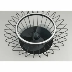 Luminaires Reality Ventilateur de plafond Reality KARLSBORG LED Noir, 1 lumière, Télécommandes