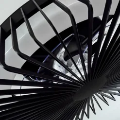 hofstein Ventilateur de plafond Rivarotta LED Blanc, 1 lumière, Télécommandes