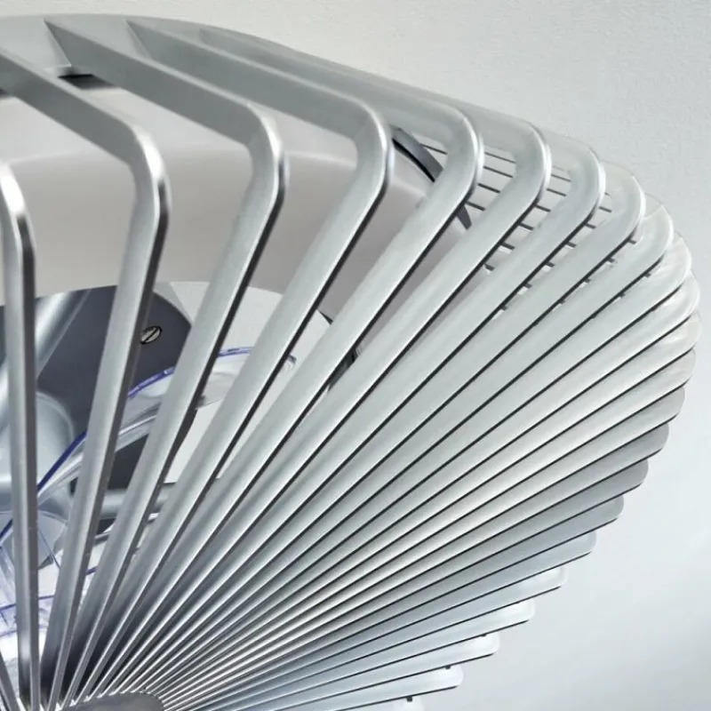 hofstein Ventilateur de plafond Rivarotta LED Blanc, 1 lumière, Télécommandes