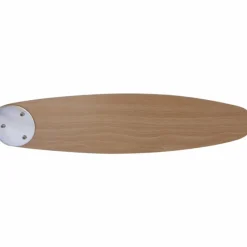 Luminaires Globo Lighting Ventilateur Globo AZURA Chrome, Acier inoxydable, Nickel mat, 1 lumière