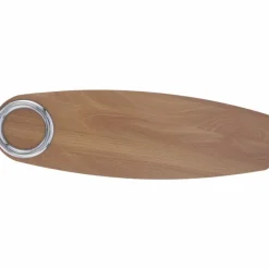 Luminaires Globo Lighting Ventilateur Globo JERRY Chrome, Acier inoxydable, Nickel mat, 5 lumières