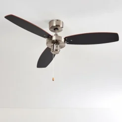 hofstein Ventilateurs de Plafond Fossa Nickel mat