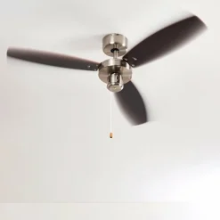 hofstein Ventilateurs de Plafond Fossa Nickel mat