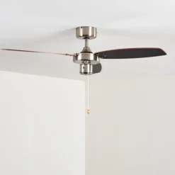 hofstein Ventilateurs de Plafond Fossa Nickel mat