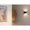 Luminaires Lucide VERTIGO Applique murale LED Noir, 1 lumière, Détecteur de mouvement* Éclairage Led