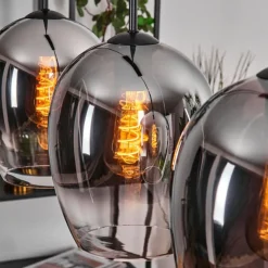 hofstein Vevino Suspension Chrome, Clair, 3 lumières