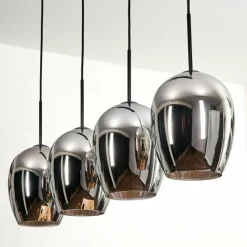 hofstein Vevino Suspension Chrome, 4 lumières