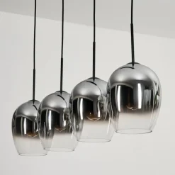 hofstein Vevino Suspension Chrome, Clair, 4 lumières
