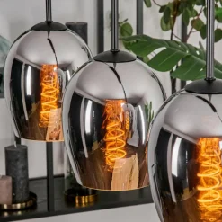 hofstein Vevino Suspension Chrome, 4 lumières