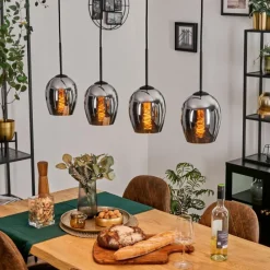 hofstein Vevino Suspension Chrome, 4 lumières