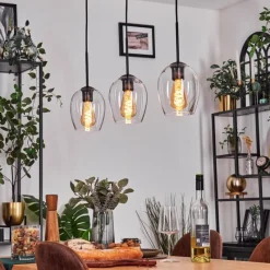 hofstein Vevino Suspension Clair, 3 lumières