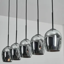 hofstein Vevino Suspension Noir, 5 lumières