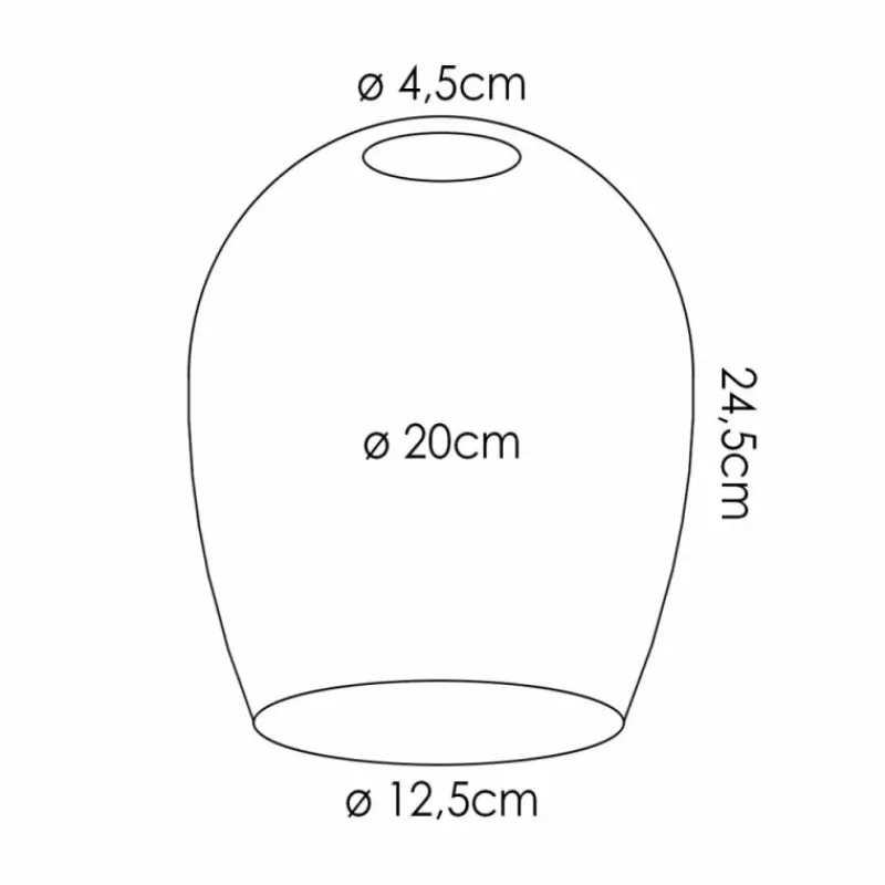 hofstein Vevino Verre de rechange Ambre