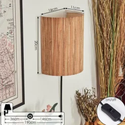 Luminaires Scandinaves-hofstein Viadores Luminaire Up & Down, Applique murale Noir, 1 lumière