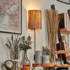 Luminaires Scandinaves-hofstein Viadores Luminaire Up & Down, Applique murale Noir, 1 lumière