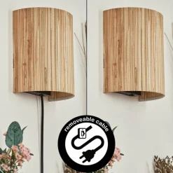 Luminaires Scandinaves-hofstein Viadores Luminaire Up & Down, Applique murale Noir, 1 lumière