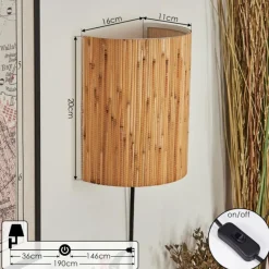 Luminaires Scandinaves-hofstein Viadores Luminaire Up & Down, Applique murale Noir, 1 lumière